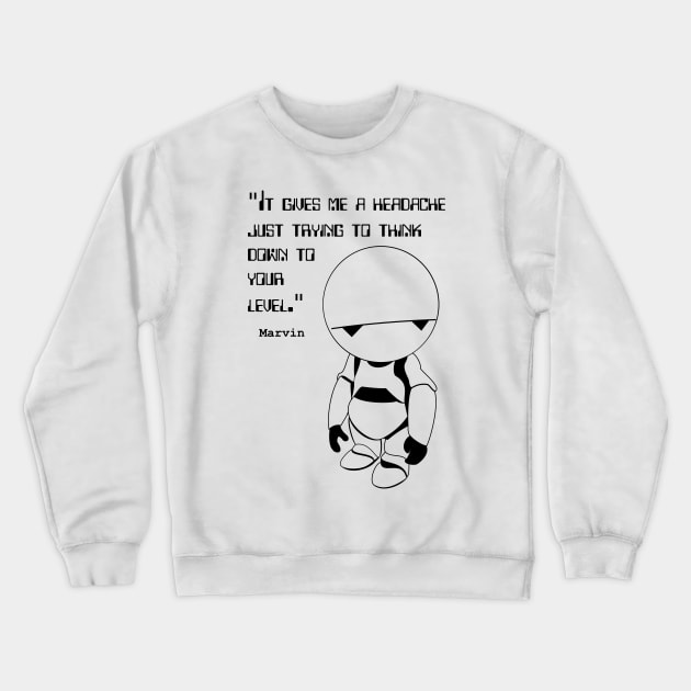 Marvin Crewneck Sweatshirt by myshkin